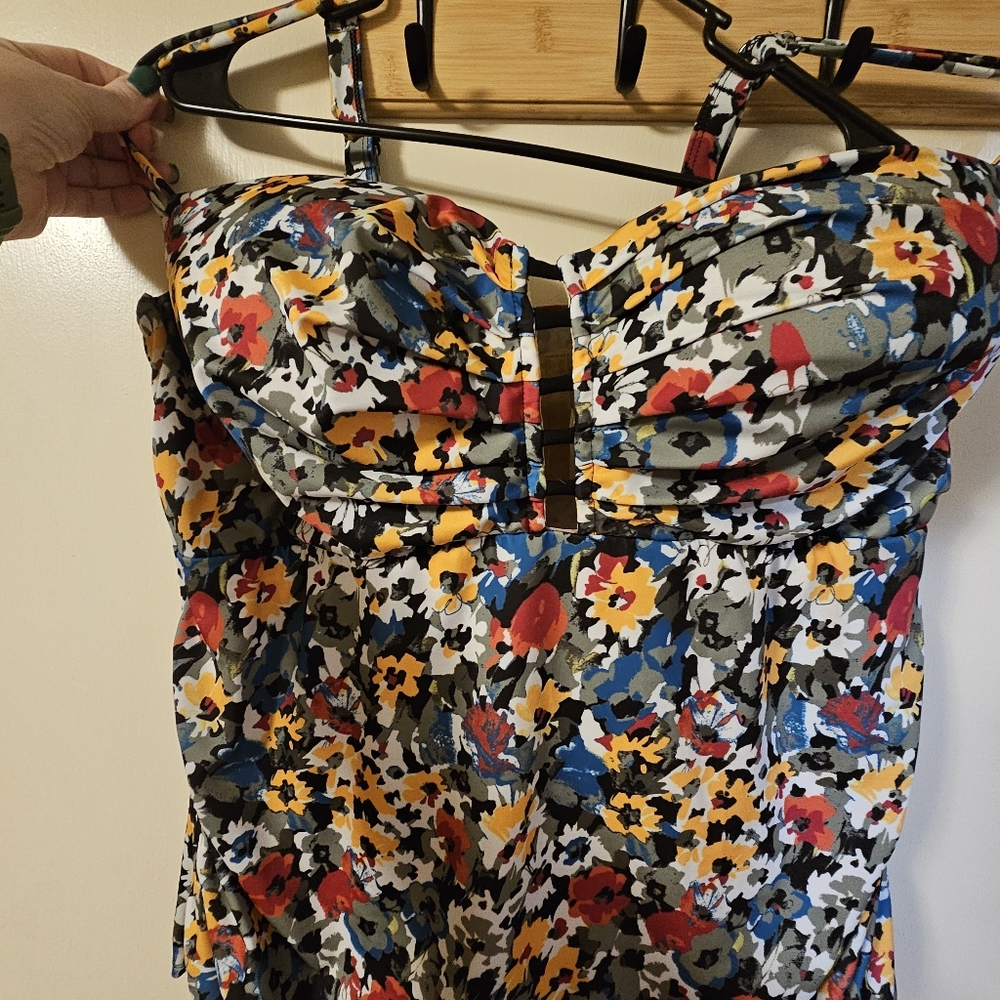 Floral Multicolor Women's Swimsuit